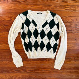 Brandy Melville Checker Sweater